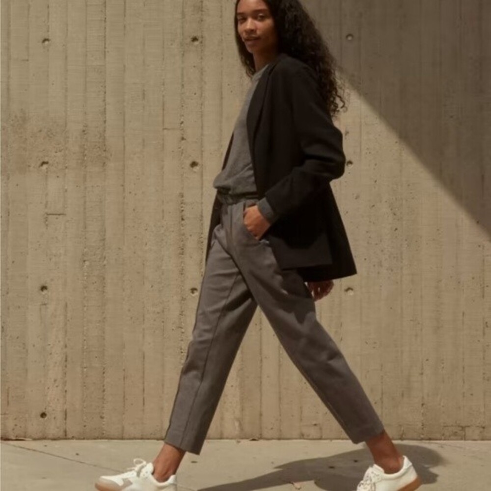 Everlane The Dream Pant in Heathered Charcoal new no tag size XS - Picture 6 of 16
